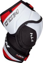 CCM Jetspeed FT4 Elleboogbeschermers Volwassenen  - M - Zwart/Rood