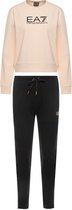 Emporio Armani EA7 Trainingspak Tracksuit - LichtRoze / Zwart - Maat XS