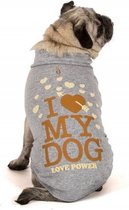 I Love My Dog Honden Tshirt Cupido