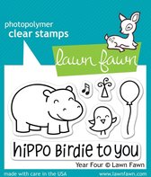 Year Four Clear Stamps (LF655)