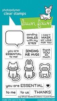 Say What? Masked Critters Clear Stamps (LF2560)