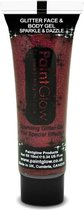 Partychimp - Bodygel - Glitter - Rood - 10ml