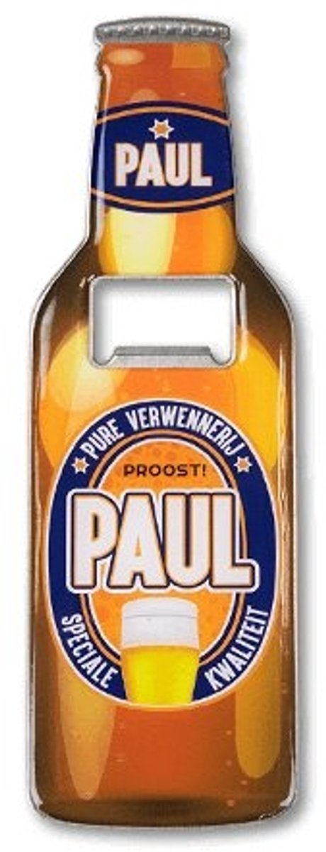 Bieropeners - Paul