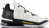 Nike LeBron 18 XVIII - Lakers Home - Heren Basketbalschoenen Sneakers Sport Schoenen Wit CQ9283-100 - Maat EU 42 US 8.5