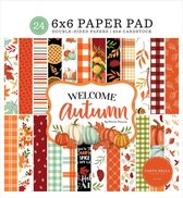 Carta Bella Welcome Autumn 6x6 Inch Paper Pad (CBWA138023)