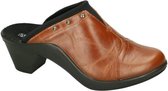 Westland -Dames -  cognac/caramel - slippers & muiltjes - maat 40