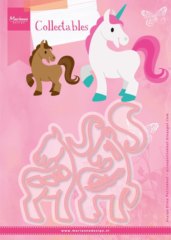 Marianne Design Collectables Eline's Paard en Eenhoorn