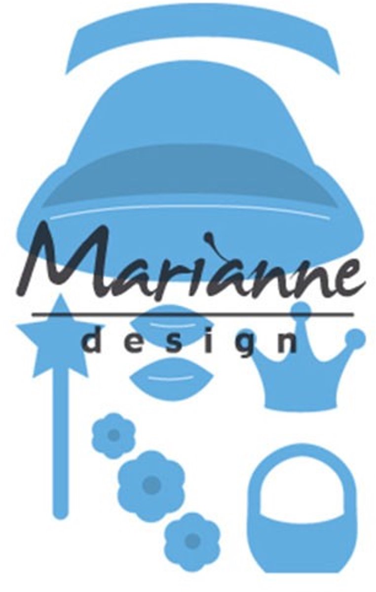 Marianne Design Creatable Mal Kims BudMal girl set LR0476 8.0x16.0 centimeter