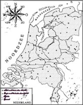 Stempel - Clear stamp - Map of Holland