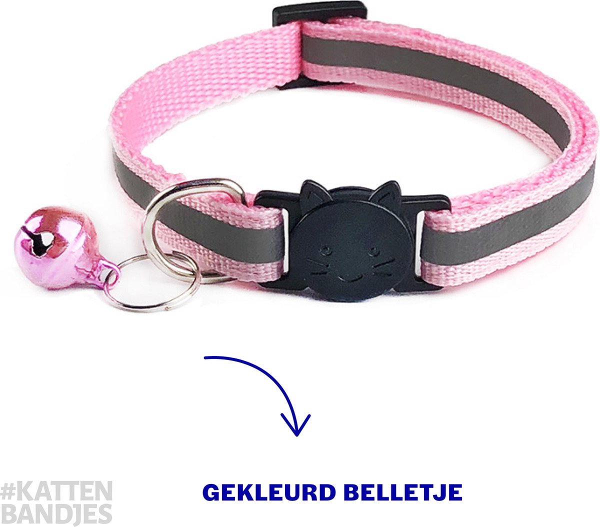 DBL Nylon kattenhalsband Virante - Grijs online kopen