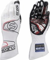 Mannen rijhandschoenen Sparco Arrow EVO Wit