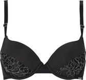 Sapph Palermo Push Up Bra Dames Zwart-75A