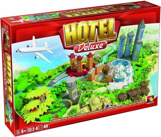 Afbeelding van het spel Bordspel Hotel Deluxe Asmodee