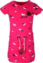 Babes & Binkies Jurkje Brumby paardjes roze Meisjes Roze - Maat 158/164
