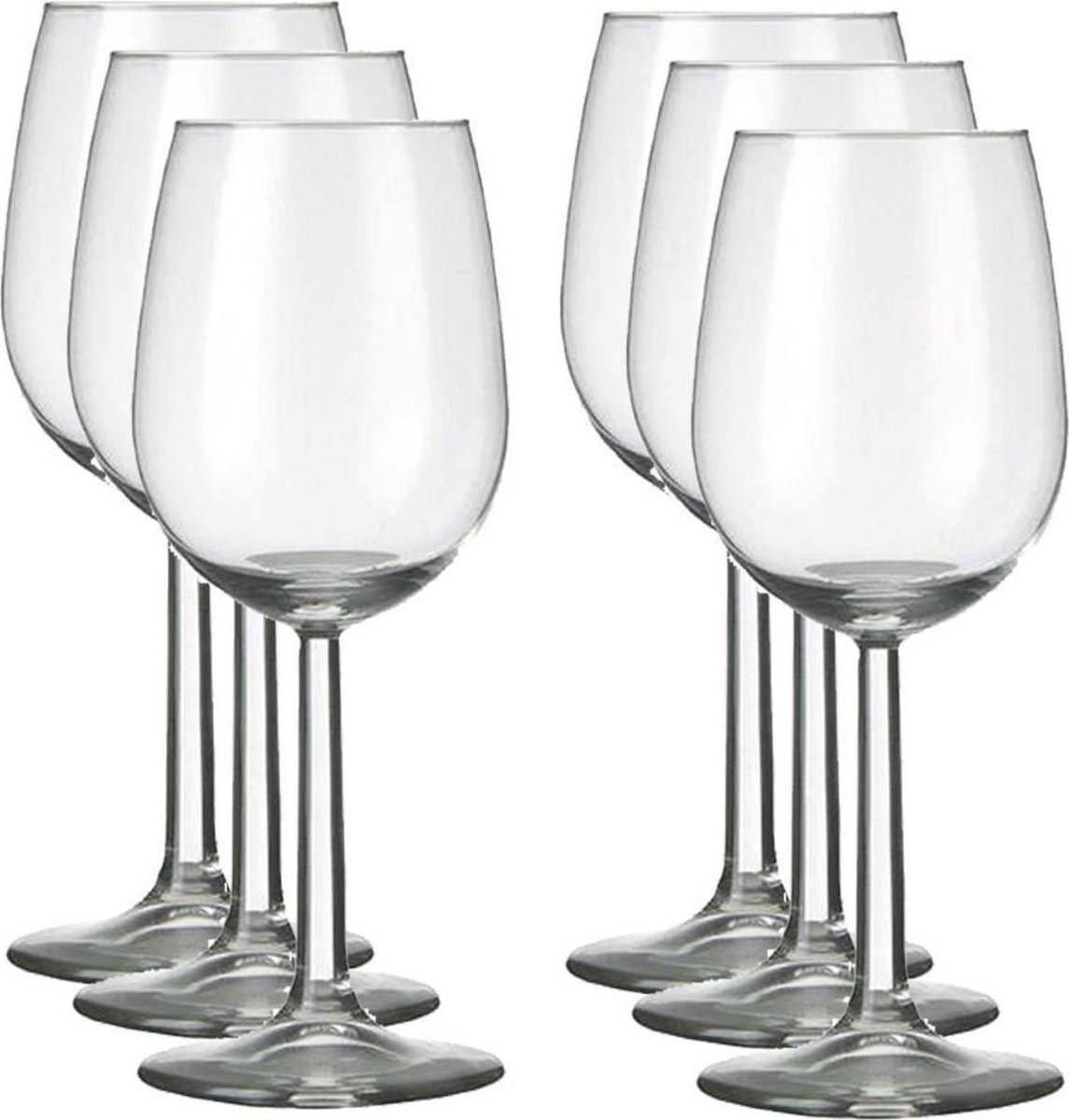 Wijnglazen Set van 8, 12 oz heldere rood/witte wijnglazen, lange steel wijnglazen voor feest, bruiloft en thuis