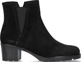 Gabor 804 Enkellaarsjes - Enkelboots met rits - Dames - Zwart - Maat 42