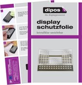 dipos I 2x Beschermfolie helder compatibel met NIVONA NICR 859 Tropfblech Folie screen-protector