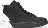 Jochie & Freaks Jf-21682 Hoge sneakers - Leren Sneaker - Jongens - Zwart - Maat 32