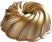 Tulband Bakvorm "Swirl Bundt Pan" - Nordic Ware | Premier Gold