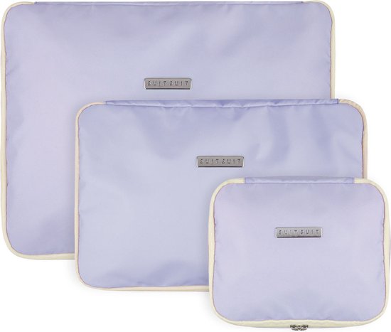 SUITSUIT - Fabulous Fifties - Paisley Purple - Packing Cube Set (S-M-L) - SUITSUIT