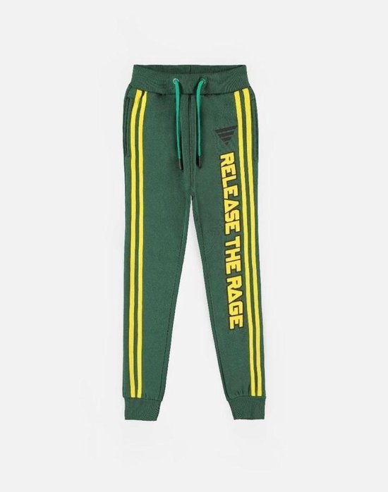 Marvel The Hulk Kinder joggingbroek -Kids 158- Release The Rage Groen