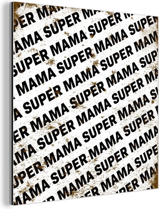 Moeder cadeau - Super Mama - Vintage
