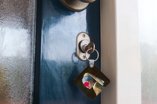 Porte-clés - Boucle d'oreille fille à la perle - Vermeer - Art - Plastique