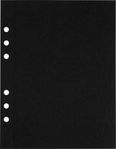 MyArt®Book schetspapier 120 g/m2 zwart papier – formaat A5 - 20 vel per set