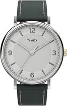 Timex Southview TW2U67500 Horloge - Leer - Grijs - Ø 41 mm