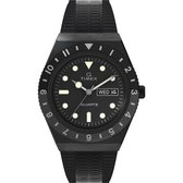 Timex Q Reissue TW2U61600 Horloge - Staal - Zwart - Ø 38 mm