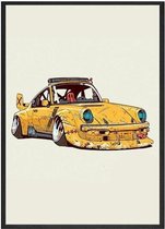 24 Hours Of Le Mans Print Poster Wall Art Kunst Canvas Printing Op Papier Living Decoratie 20x30cm Multi-color