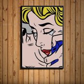 Pop Art Roy Lichtenstein Print Poster Wall Art Kunst Canvas Printing Op Papier Living Decoratie  A