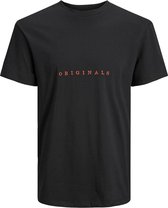 Jack & Jones T-shirt Jorcopenhagen Tee Ss Crew Neck 12176780 Black/relaxed Mannen Maat - S