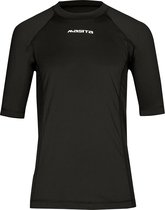 Masita | Sportshirt Heren Dames Ondershirt Ademend Vochtregulerend Trainingsshirt - BLACK - 152