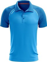 Masita | Polo Shirt Heren - Sportpolo - Korte Mouw - Padel Tennis Polo - Comfortabele & Stijlvol - Teamlijn Supreme - SKY BLUE - M