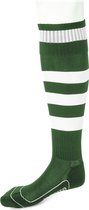 Masita | Kousen Geringd Barça - Sportsokken met goede demping - GREEN/WHITE - 37-40