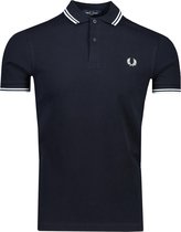 Fred Perry Polo Blauw  - Maat 3XL - Heren - Herfst/Winter Collectie - Katoen