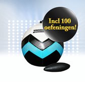 Minisoccerbal bal aan touw - Voetbaltrainer - Sense ball - Classic - Met Oefenstof