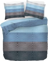 Beter Bed Select dekbedovertrek Luka - 140 x 200/220 cm - blauw