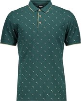 Kultivate Poloshirt Pl New Shapes 2101030406 Mediterenea 535 Mannen Maat - M