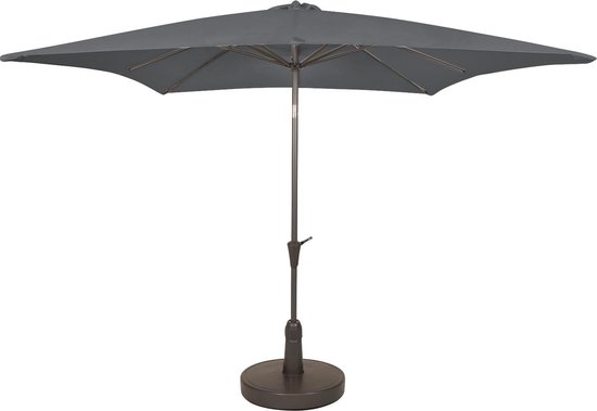 Automatisering Panter Detecteren Kopu® vierkante parasol Malaga 200x200 cm - Grey | bol.com