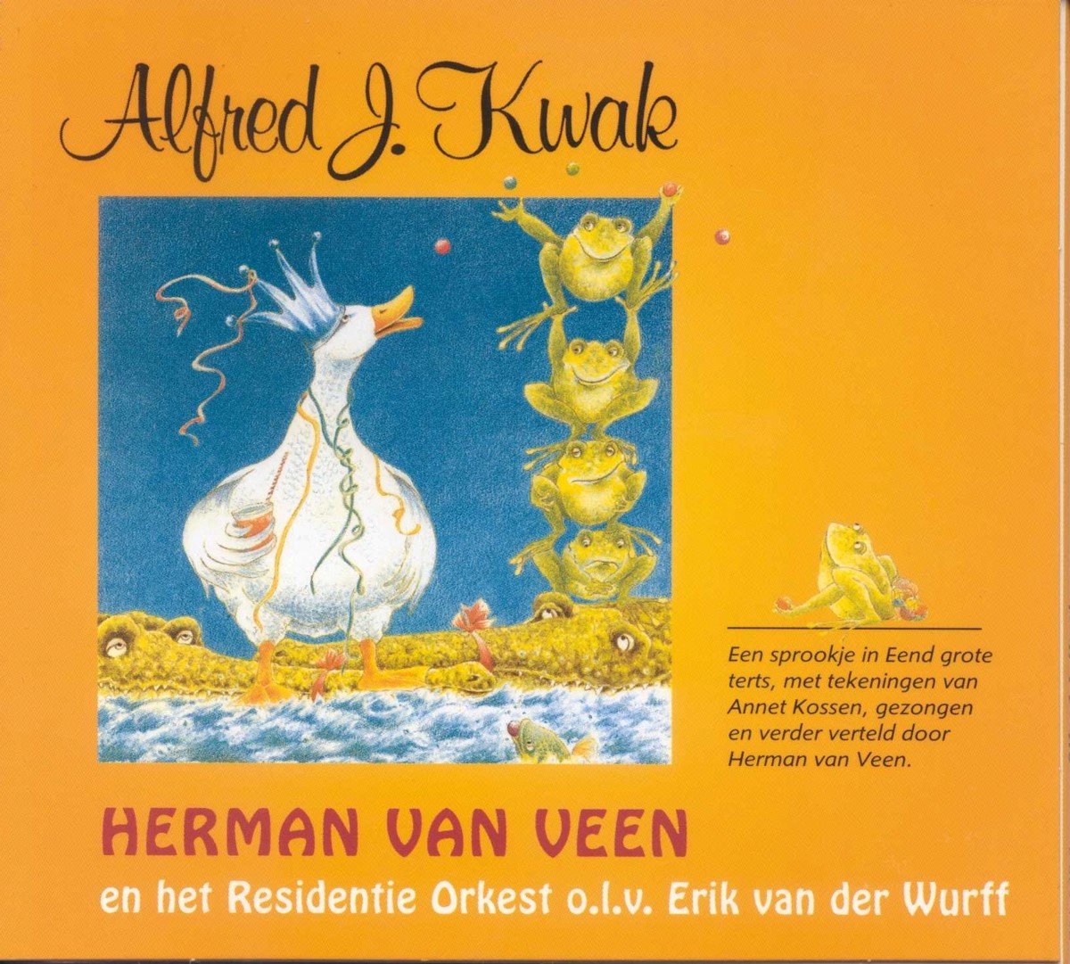 Herman Van Veen - Alfred J. Kwak 1978 (CD) - Herman van Veen