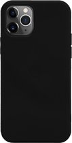 Shieldcase Pantone siliconen hoesje geschikt voor Apple iPhone 12 Pro Max - zwart + glazen Screen Protector