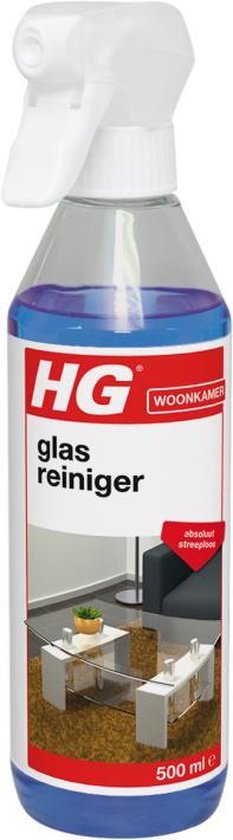 HG glasreiniger - 500ml - 100% streeploze glans - snel droog | bol.com