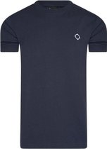 Ma.Strum Icon T-shirt Blauw  Heren maat XS