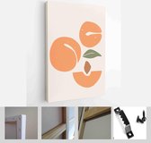 Abstract still life in pastel colors posters. Collection of contemporary art - Modern Art Canvas - Vertical - 1636207015 - 40-30 Vertical