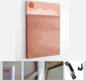 Abstract landscape poster collection. Set of contemporary art print templates. Nature backgrounds for social media - Modern Art Canvas - Vertical - 1812280651 - 50*40 Vertical
