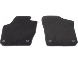 Automatten voor Volkswagen Polo 6R en Polo 6C (2009-2017) - 2-delig - Velours - Voorzijde
