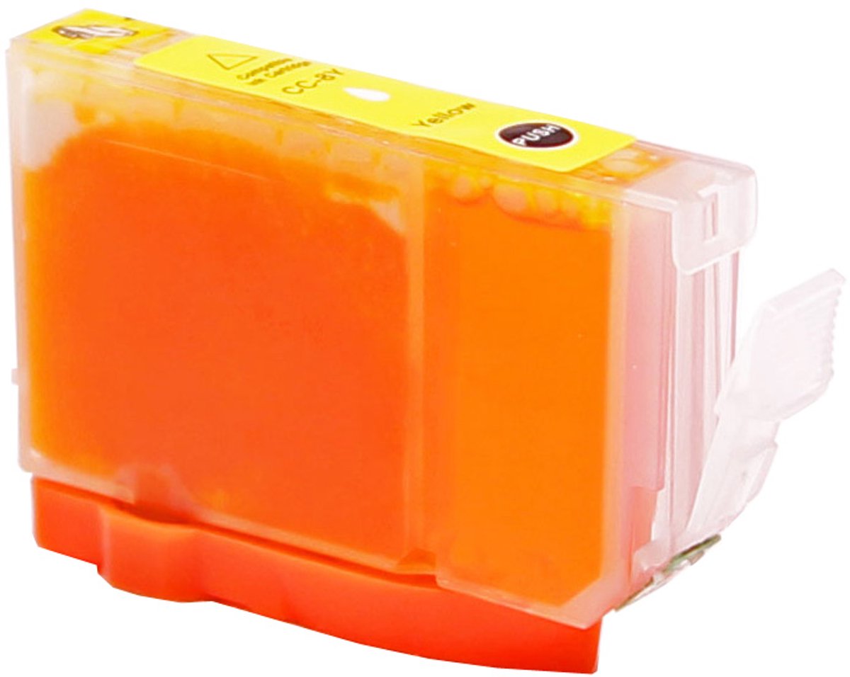 ABC huismerk inkt cartridge geschikt voor Canon CLI-8 geel voor Pixma IP-3300 IP-3500 IP-4200 IP-4300 IP-4500 IP-5200 IP-5200R IP-5300 IX4000 IX4000R IX5000 MP-500 MP-510 MP-520 MP-520X MP-530 MP-600