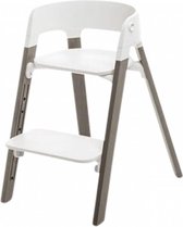 Stokke® Steps™ stoel White Hazy Grey